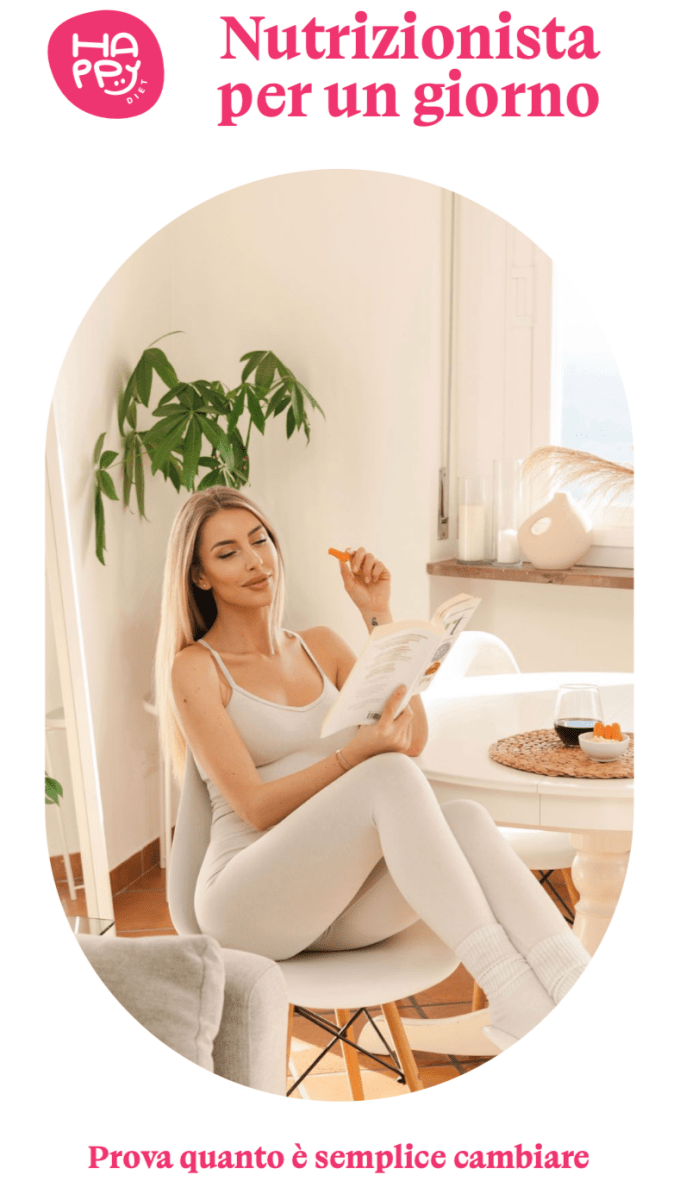 Guida alimentare "Nutrizionista in 1 giorno" + DIGITAL PLANNER gratis - Metodo Happy Diet