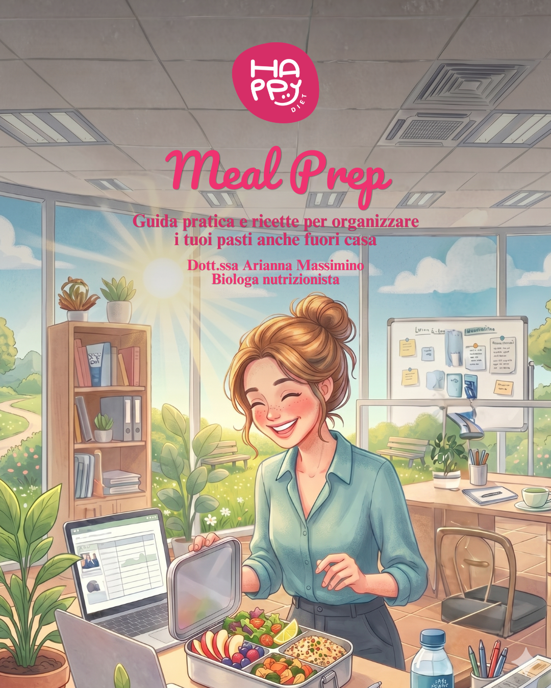 Guida Meal Prep Happy Diet – Organizza i tuoi pasti e mangia bene anche fuori casa