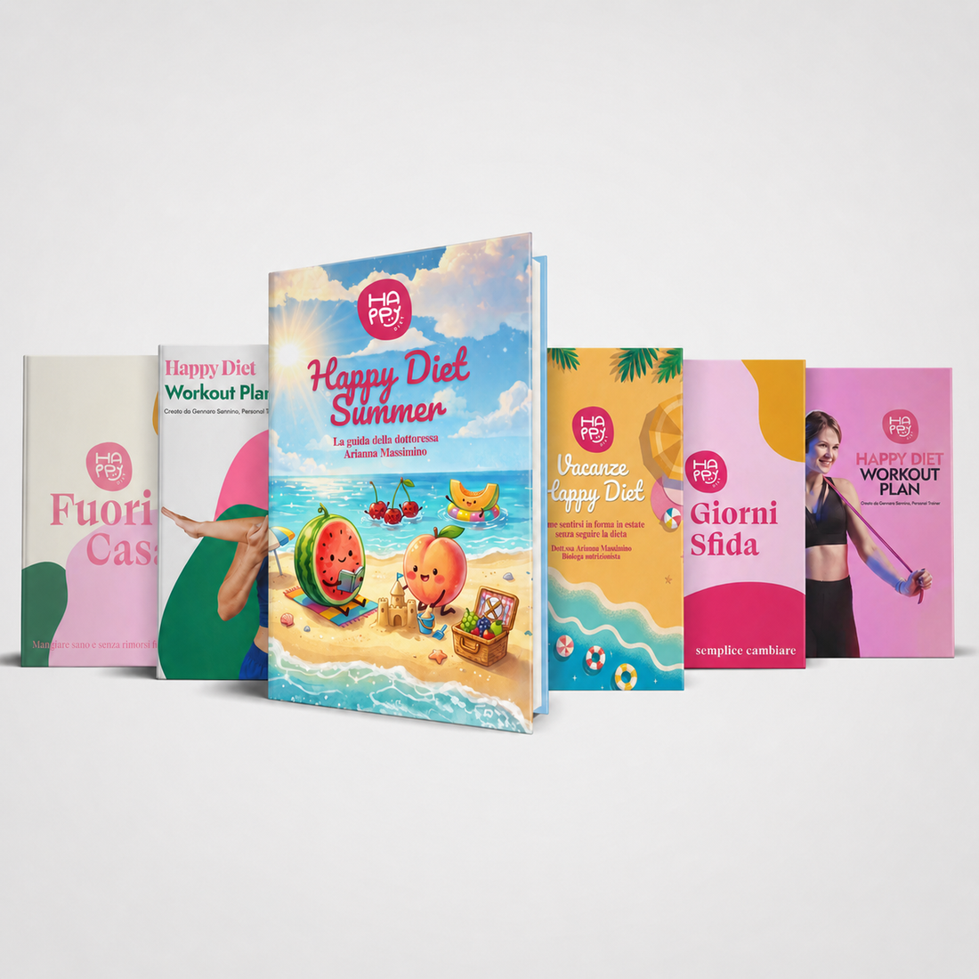 Happy Diet Complete - Alimentazione equilibrata e allenamento per la vita reale - Metodo Happy Diet