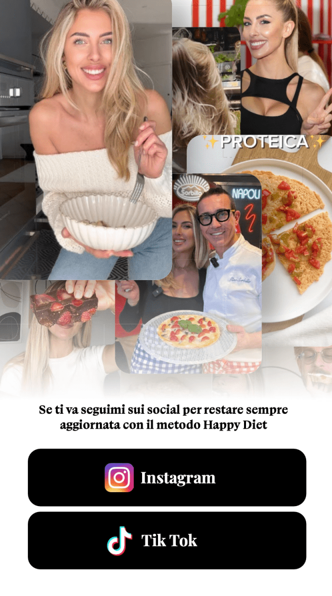 Guida alimentare &quot;Nutrizionista in 1 giorno&quot; + DIGITAL PLANNER gratis - Metodo Happy Diet